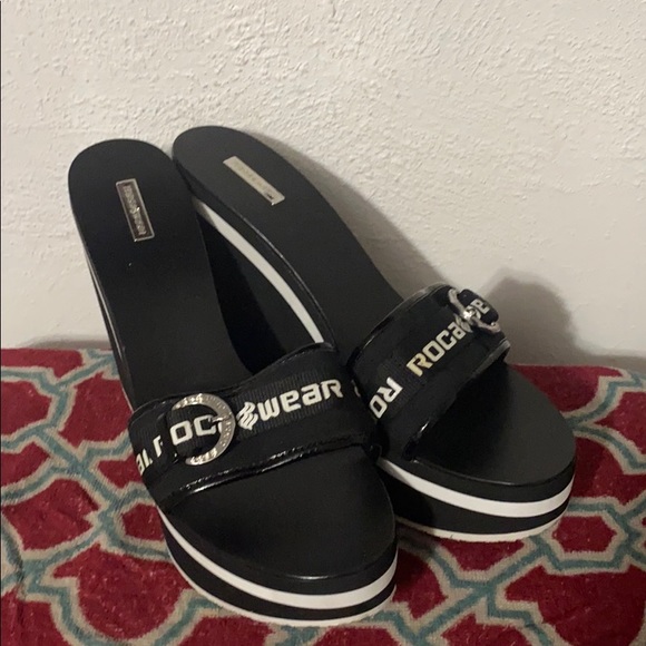 BUY NOW B4 price goes up! Roca Wear Glitz 5”heels+F*CK OFF💤😴mask+C&B blouse XL - Picture 4 of 17